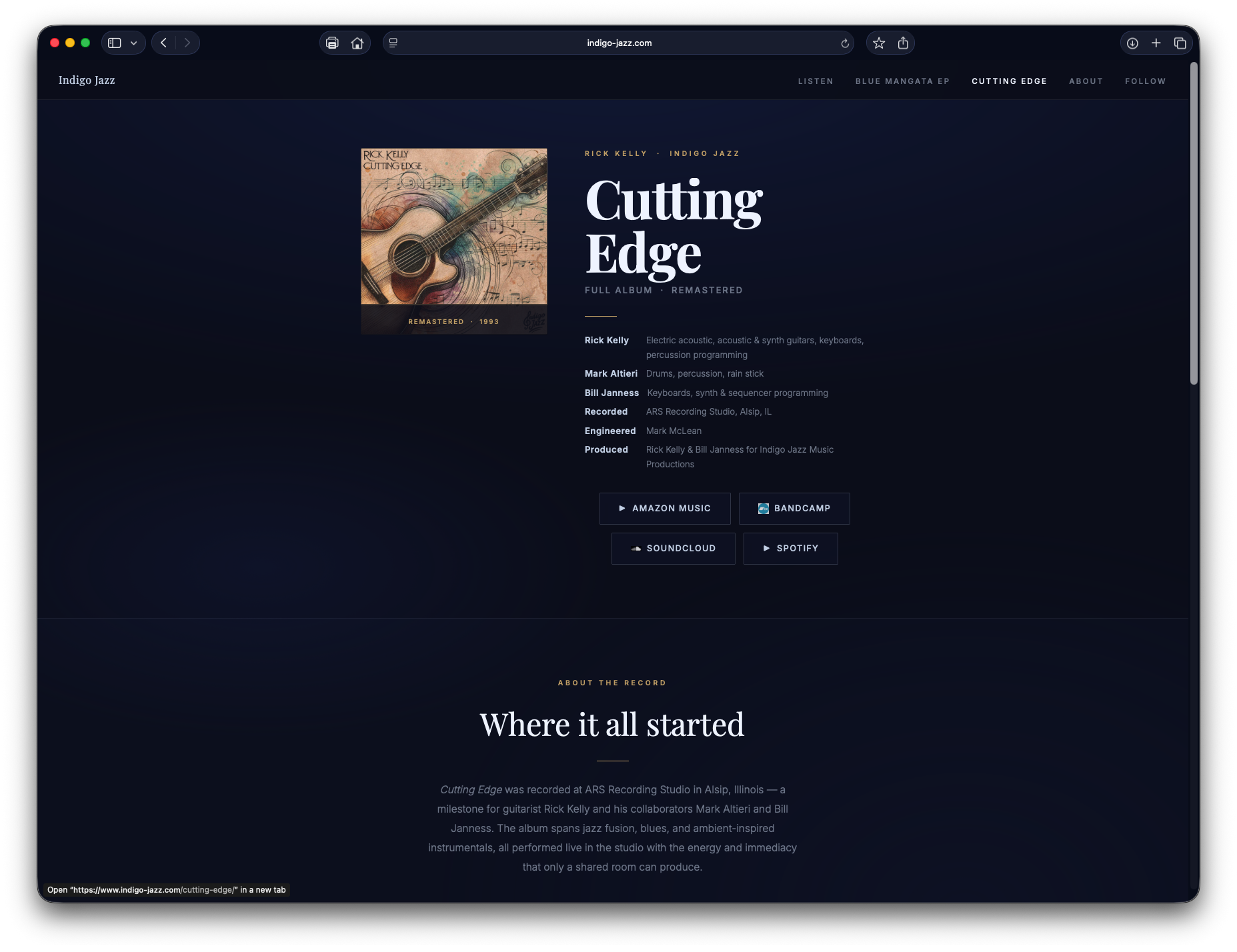 Indigo Jazz screenshot 4