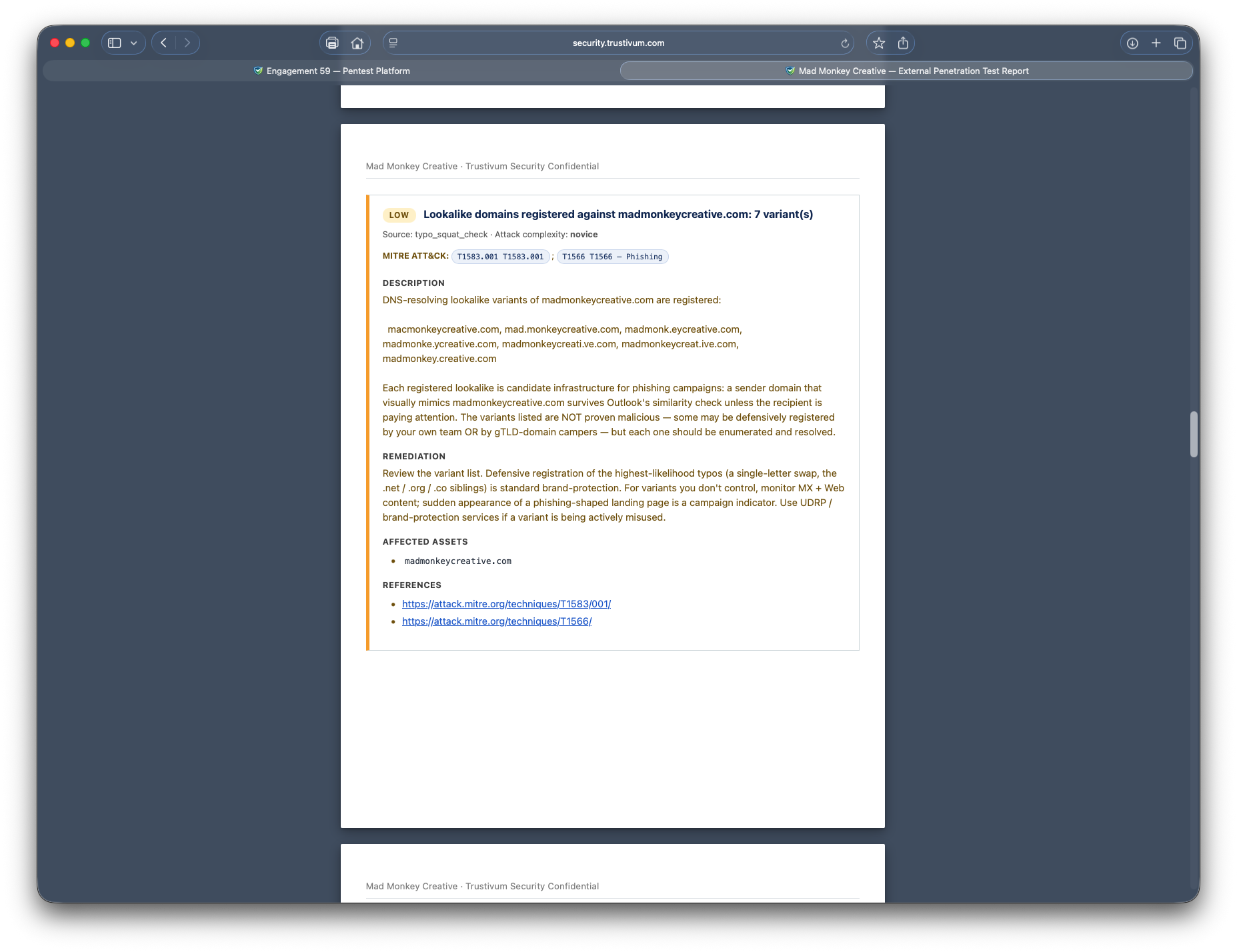 Trustivum: Security screenshot 3